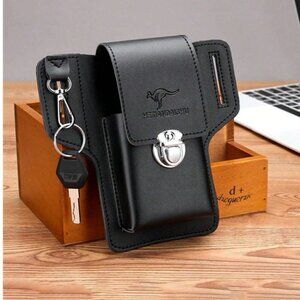 Belt Bag Holster Keychain Phone Holder Black